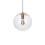 KING HOME Lampa wisząca SANDRA 20 miedziana - szkło, metal (XCP7538-20.COPPER)