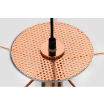KING HOME Lampa wisząca SANDRA 20 miedziana - szkło, metal (XCP7538-20.COPPER)