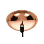 KING HOME Lampa wisząca SANDRA 20 miedziana - szkło, metal (XCP7538-20.COPPER)