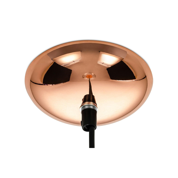 KING HOME Lampa wisząca SANDRA 20 miedziana - szkło, metal (XCP7538-20.COPPER)