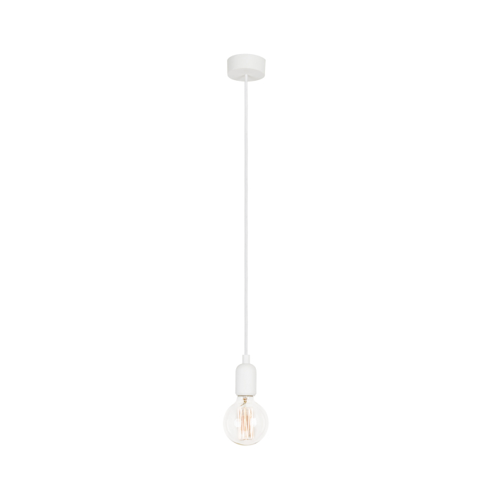 Nowodvorski SILICONE Sufitowa Wisząca Max moc 1x60W E27  Biały 6403