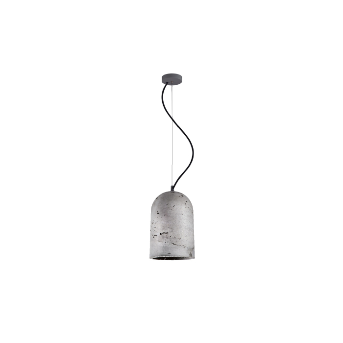 Nowodvorski LAVA Sufitowa Wisząca Max moc 1x60W E27  Szary 6855