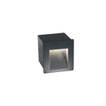 Nowodvorski STEP LED Zewnętrzna Ścienna Wbudowana Max moc 3W LED IP44 Grafitowy 6907