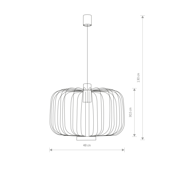 Nowodvorski ALLAN Sufitowa Wisząca Max moc 1x35W GU10  Czarny 6941