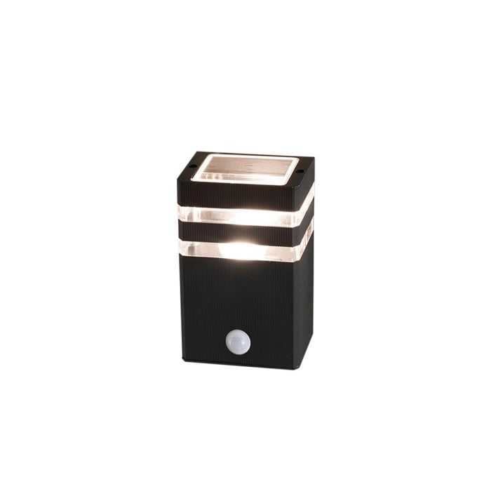 Nowodvorski RIO SENSOR Zewnętrzna Ścienna Natynkowa Max moc 1x40W E27 IP54 Czarny 7017