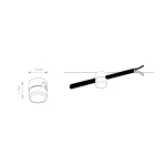 Nowodvorski CAMELEON MOUNTING C System konfigurowalny CAMELEON  Akcesoria montażowe Czarny 7320