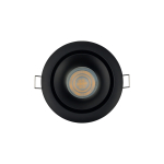 Nowodvorski FOXTROT Spot Podtynkowa Max moc 1x15W GU10 IP54/20 Czarny 8374