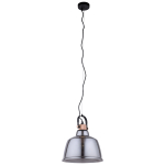 Nowodvorski AMALFI L Sufitowa Wisząca Max moc 1x40W E27  Srebrny 8380