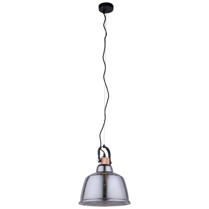 Nowodvorski AMALFI L Sufitowa Wisząca Max moc 1x40W E27  Srebrny 8380