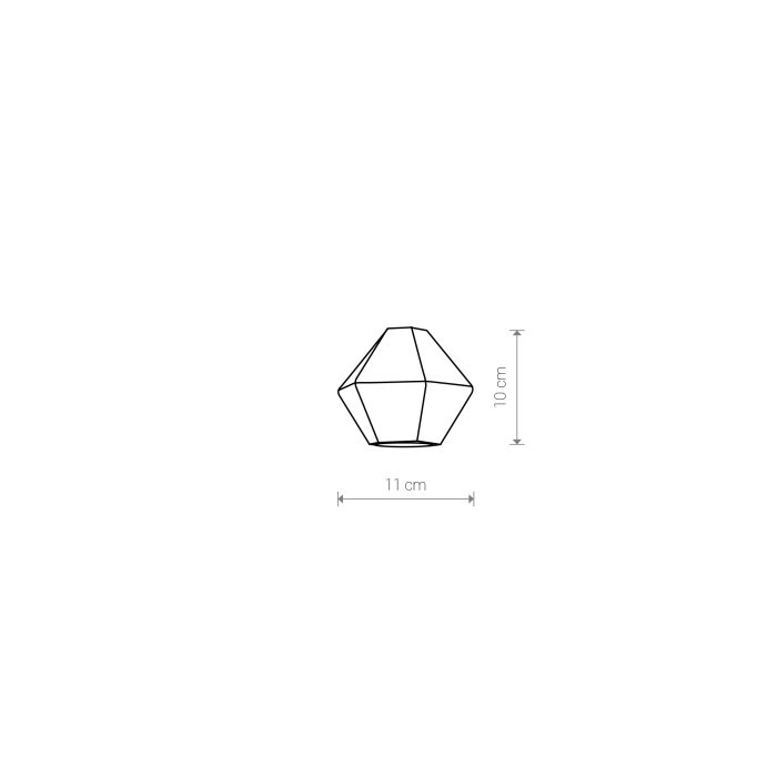 Nowodvorski CAMELEON GEOMETRIC C System konfigurowalny CAMELEONKlosze i oprawy Szary 8465
