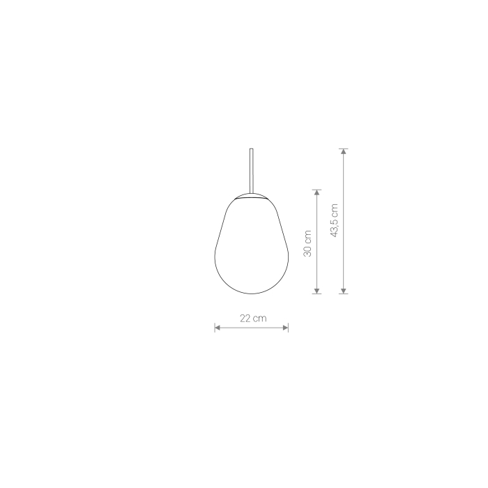 Nowodvorski CAMELEON PEAR S System konfigurowalny CAMELEONKlosze i oprawy Transparentny 8534