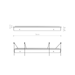 Nowodvorski CAMELEON CANOPY D System konfigurowalny CAMELEON Puszka Max moc 40W  Czarny 8552
