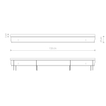 Nowodvorski CAMELEON CANOPY C 1200 System konfigurowalny CAMELEON Puszka Max moc 40W  Czarny 8554