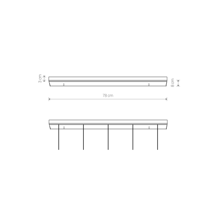Nowodvorski CAMELEON CANOPY B 780 System konfigurowalny CAMELEON Puszka Max moc 40W  Czarny 8561
