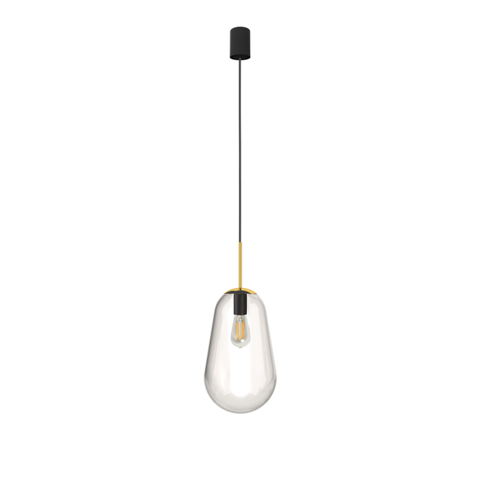 Nowodvorski PEAR M Sufitowa Wisząca Max moc 40W E27  Transparentny 8672