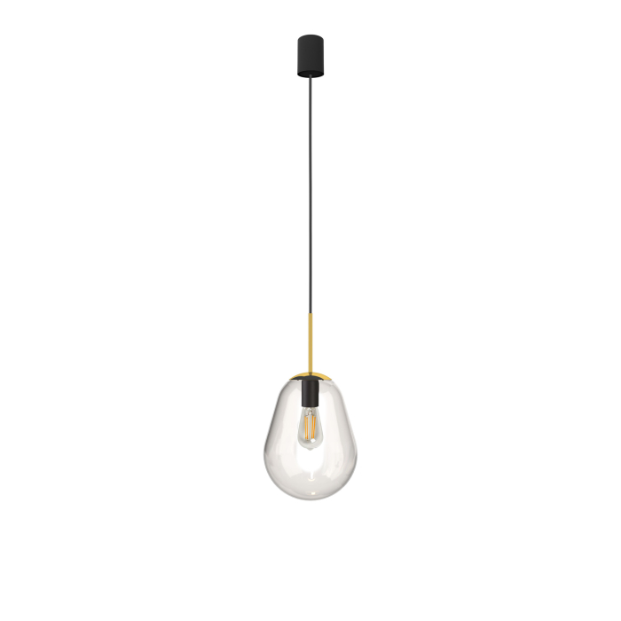 Nowodvorski PEAR S Sufitowa Wisząca Max moc 40W E27  Transparentny 8673