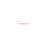 Nowodvorski CTLS REC POWER STRAIGHT CONNECTOR Oświetlenie komercyjneSystemy konfigurowalne Akcesoria Podtynkowe Max moc 16A, 3,