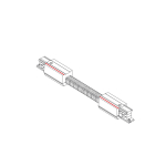 Nowodvorski CTLS POWER FLEX CONNECTOR Oświetlenie komercyjneSystemy konfigurowalne Akcesoria Natynkowe Max moc 16A, 3,7kVA  Bia