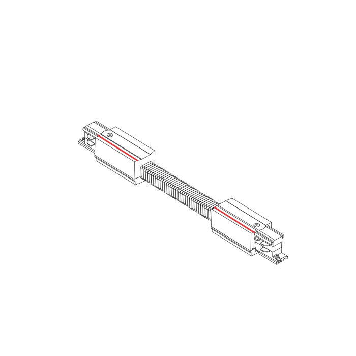 Nowodvorski CTLS POWER FLEX CONNECTOR Oświetlenie komercyjneSystemy konfigurowalne Akcesoria Natynkowe Max moc 16A, 3,7kVA  Bia