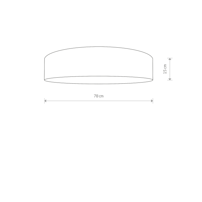 Nowodvorski TURDA Sufitowa Plafon Max moc 7x25W only LED E27  Złoty 8802