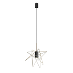 Nowodvorski GSTAR Sufitowa Wisząca Max moc 1x10W only LED GU10  Mosiądz 8854
