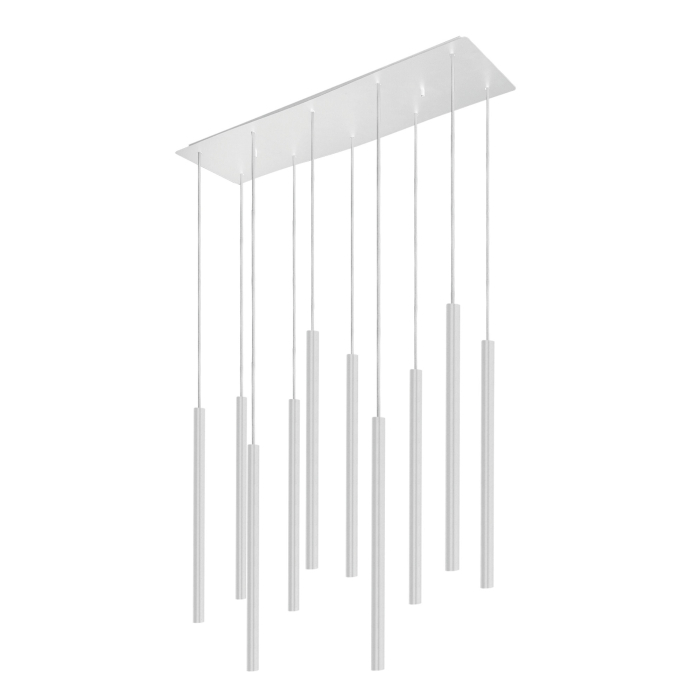 Nowodvorski LASER 490 Sufitowa Wisząca Max moc 10x10W only LED G9  Biały 8922