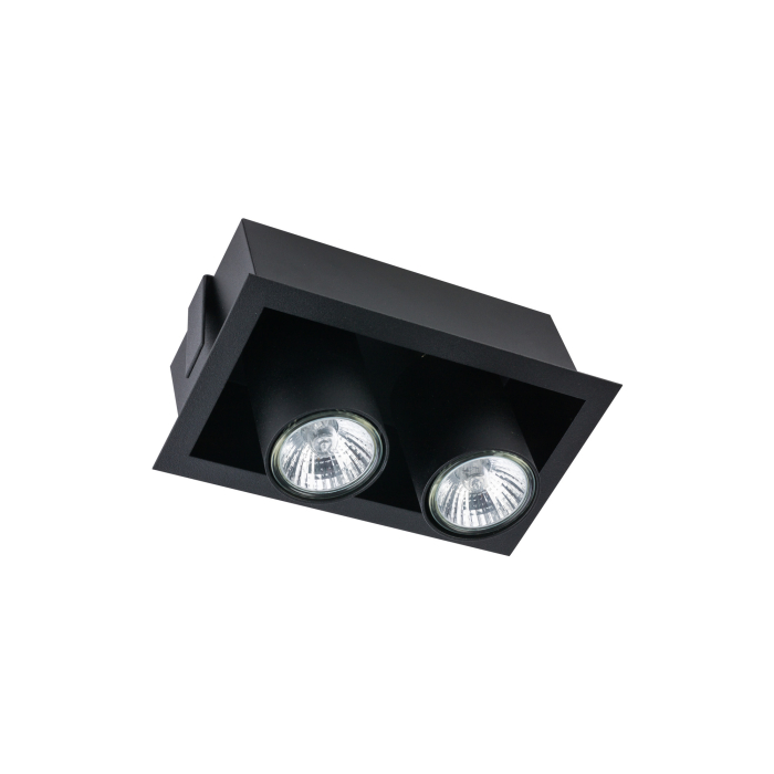 Nowodvorski EYE MOD Spot Podtynkowa Max moc 2x35W GU10  Czarny 8940
