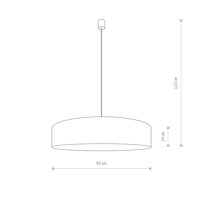 Nowodvorski TURDA Sufitowa Wisząca Max moc 3x25W only LED E27  Złoty 8950