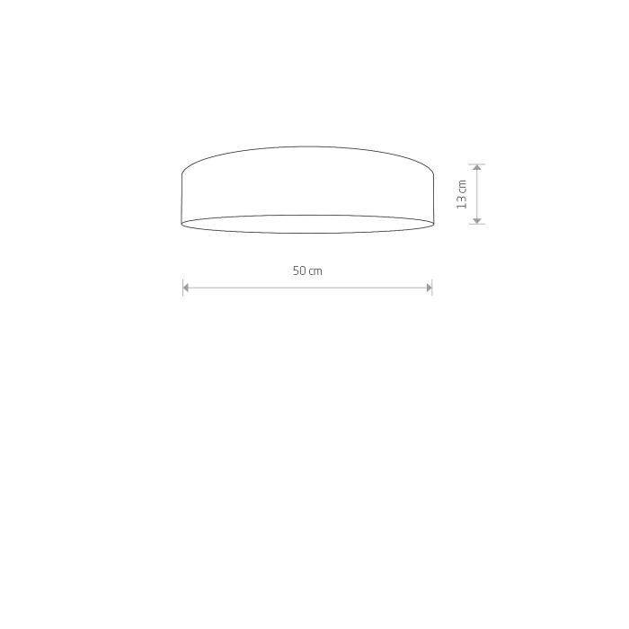 Nowodvorski TURDA Sufitowa Plafon Max moc 3x25W only LED E27  Biały 8952