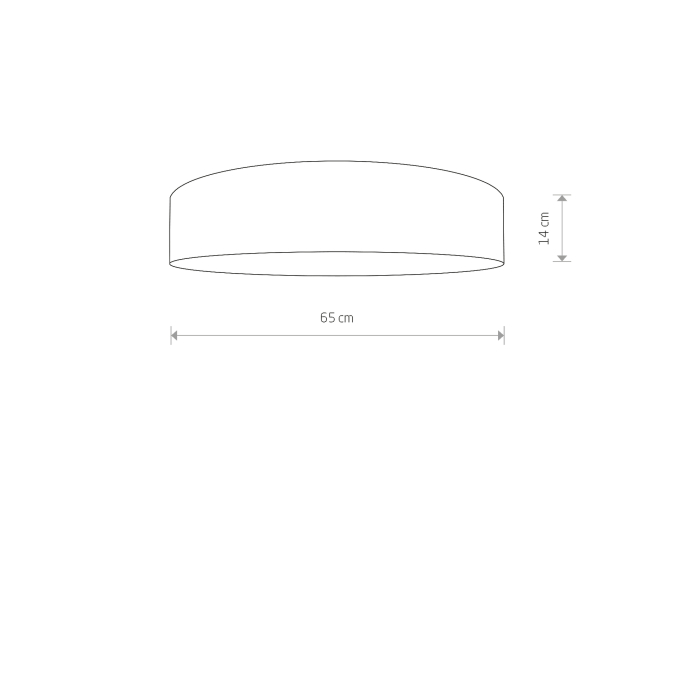 Nowodvorski TURDA Sufitowa Plafon Max moc 4x25W only LED E27  Złoty 8955
