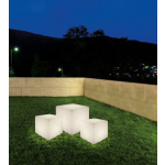 Nowodvorski CUMULUS CUBE L Zewnętrzna Przenośna Max moc 1x60W E27 IP44 Biały 8965