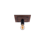 Nowodvorski COBA ANTIQUE Sufitowa Plafon/Przysufitowa Max moc 1x60W E27  Ciemne drewno 9042