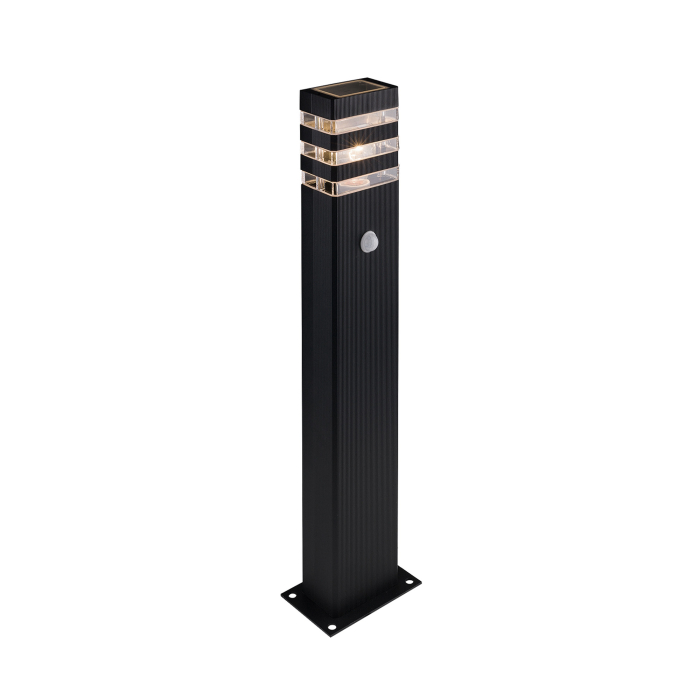 Nowodvorski RIO SENSOR Zewnętrzna Słupek Max moc 1x40W E27 IP54 Czarny 9097