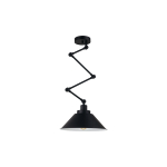 Nowodvorski PANTOGRAPH Sufitowa Plafon/Przysufitowa Max moc 1x60W E27  Czarny 9126