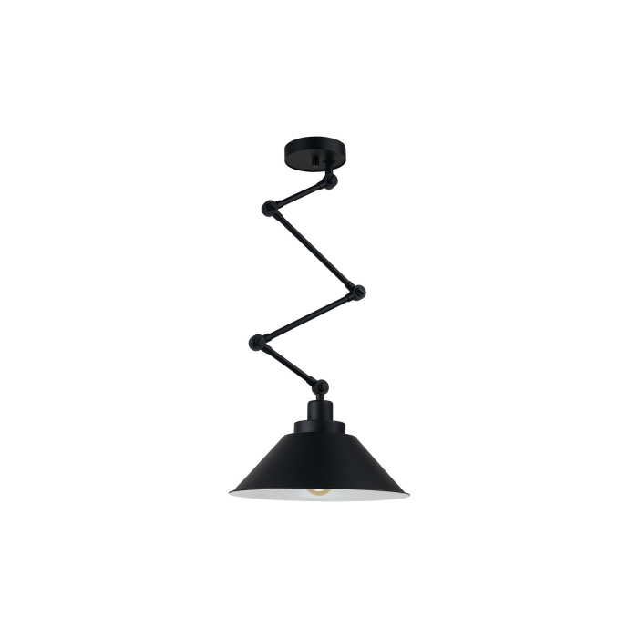 Nowodvorski PANTOGRAPH Sufitowa Plafon/Przysufitowa Max moc 1x60W E27  Czarny 9126