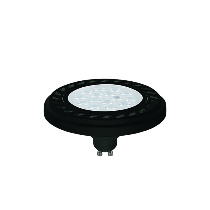 Nowodvorski REFLECTOR LENS LED, GU10, ES111, 9W Źródła światła i akcesoria GU10 ES111 Max moc 9W LED Czarny 9343