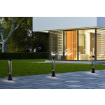 Nowodvorski MONTERREY LED Zewnętrzna Słupek Max moc 9W LED IP54 Czarny 9507
