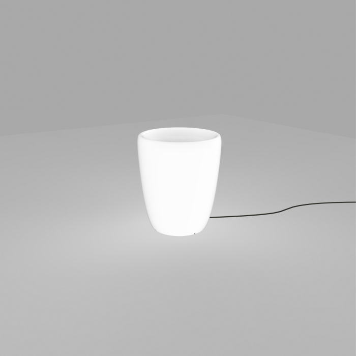 Nowodvorski FLOWERPOT S Zewnętrzna Przenośna Max moc 1x60W E27 IP44 Biały 9711