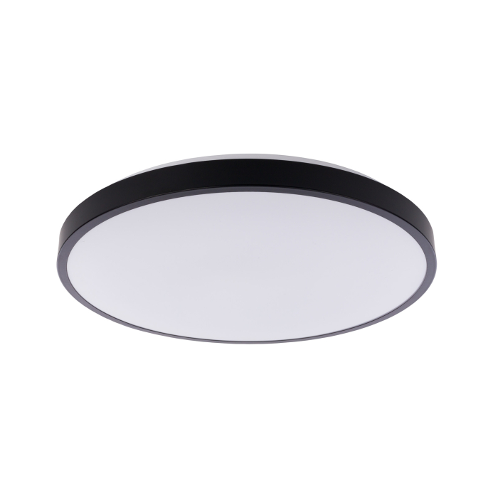 Nowodvorski AGNES ROUND LED Sufitowa Plafon Max moc 22W LED IP44 Czarny 8204