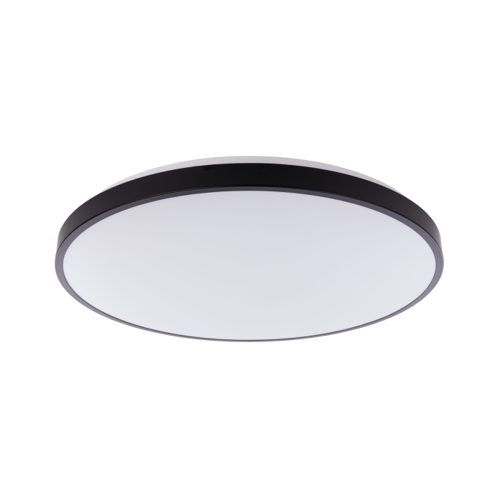 Nowodvorski AGNES ROUND LED Sufitowa Plafon Max moc 64W LED IP44 Czarny 8185
