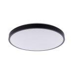 Nowodvorski AGNES ROUND LED Sufitowa Plafon Max moc 22W LED IP44 Czarny 8183