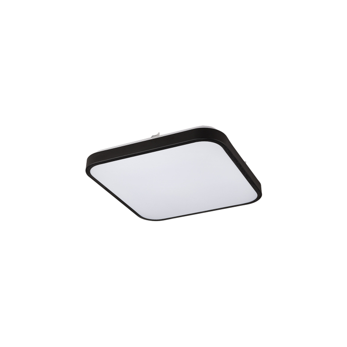 Nowodvorski AGNES SQUARE LED Sufitowa Plafon Max moc 16W LED IP44 Czarny 8108