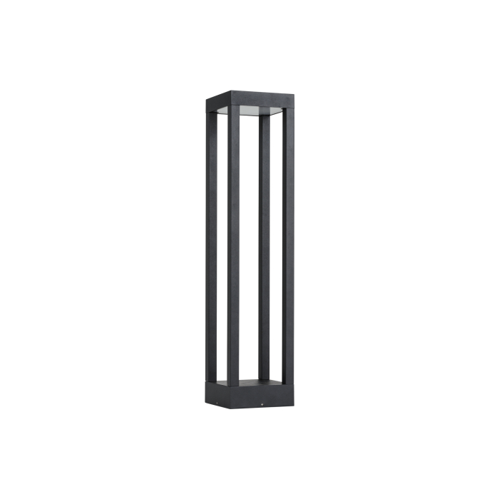 Nowodvorski STRUCTURE LED Zewnętrzna Słupek Max moc 13W LED IP54 Czarny 8145