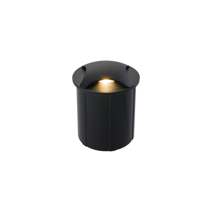 Nowodvorski PAT LED Zewnętrzna Ścienna Wbudowana Max moc 3W LED IP65 Czarny 8162