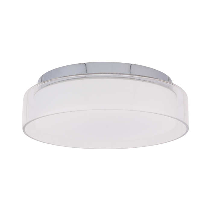 Nowodvorski PAN LED S Sufitowa Plafon Max moc 12W LED IP44 Chrom 8173