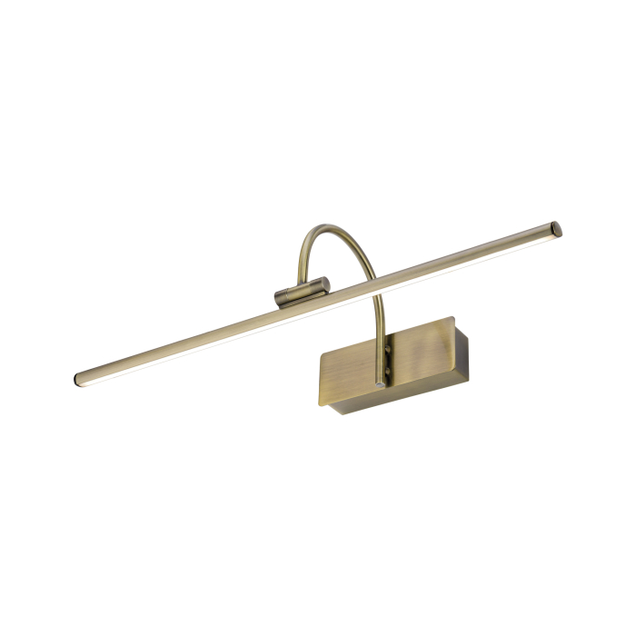 Nowodvorski GIOTTO LED M Ścienna Kinkiet obrazowe Max moc 13W LED  Antyczny mosiądz 8170