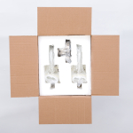Nowodvorski HAMPTON Ścienna Kinkiet Max moc 2x40W E14  Chrom 8155