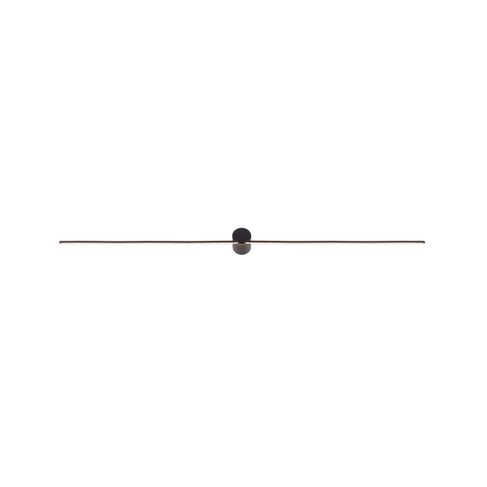 Nowodvorski PIN LED L Ścienna Kinkiet obrazowe Max moc 15W LED IP44 Czarny 8130