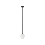 Nowodvorski ICE EGG A Sufitowa Wisząca Max moc 25W G9 IP44 Czarny 8124