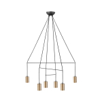 Nowodvorski IMBRIA Sufitowa Wisząca Max moc 10W only LED GU10  Mosiądz 7956